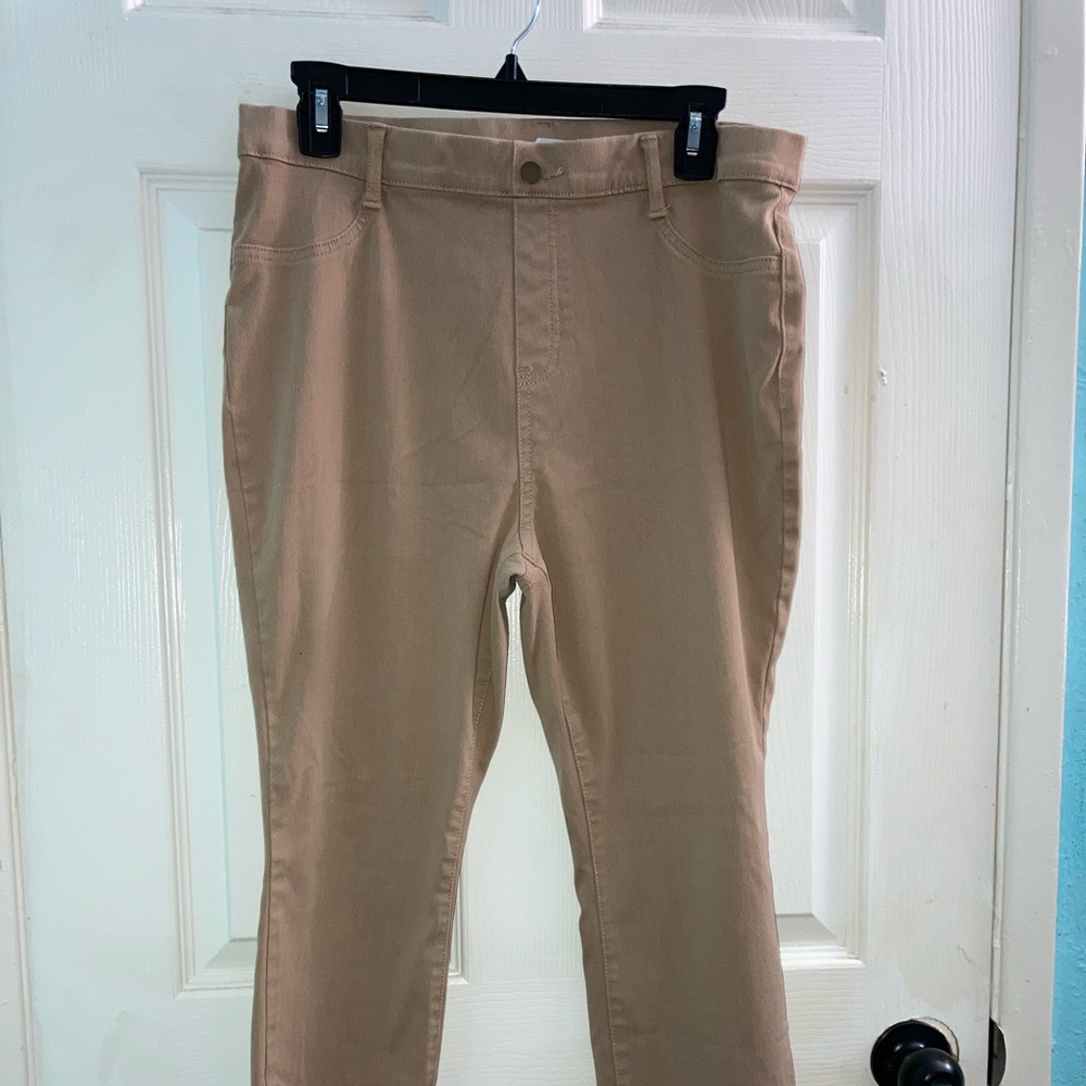 lightly worn khakis